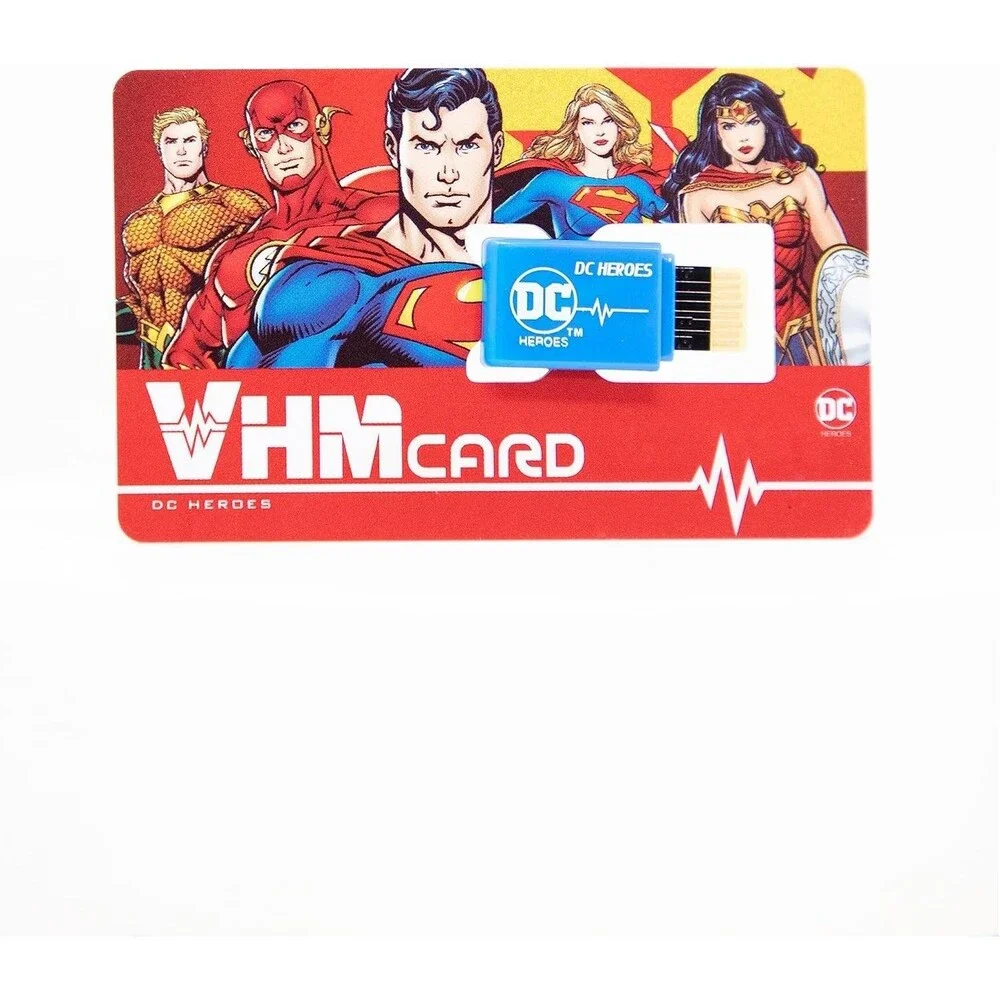 Bandai DC Memory Card Pack – DC Superhero Cards for Vital Hero Batman Band